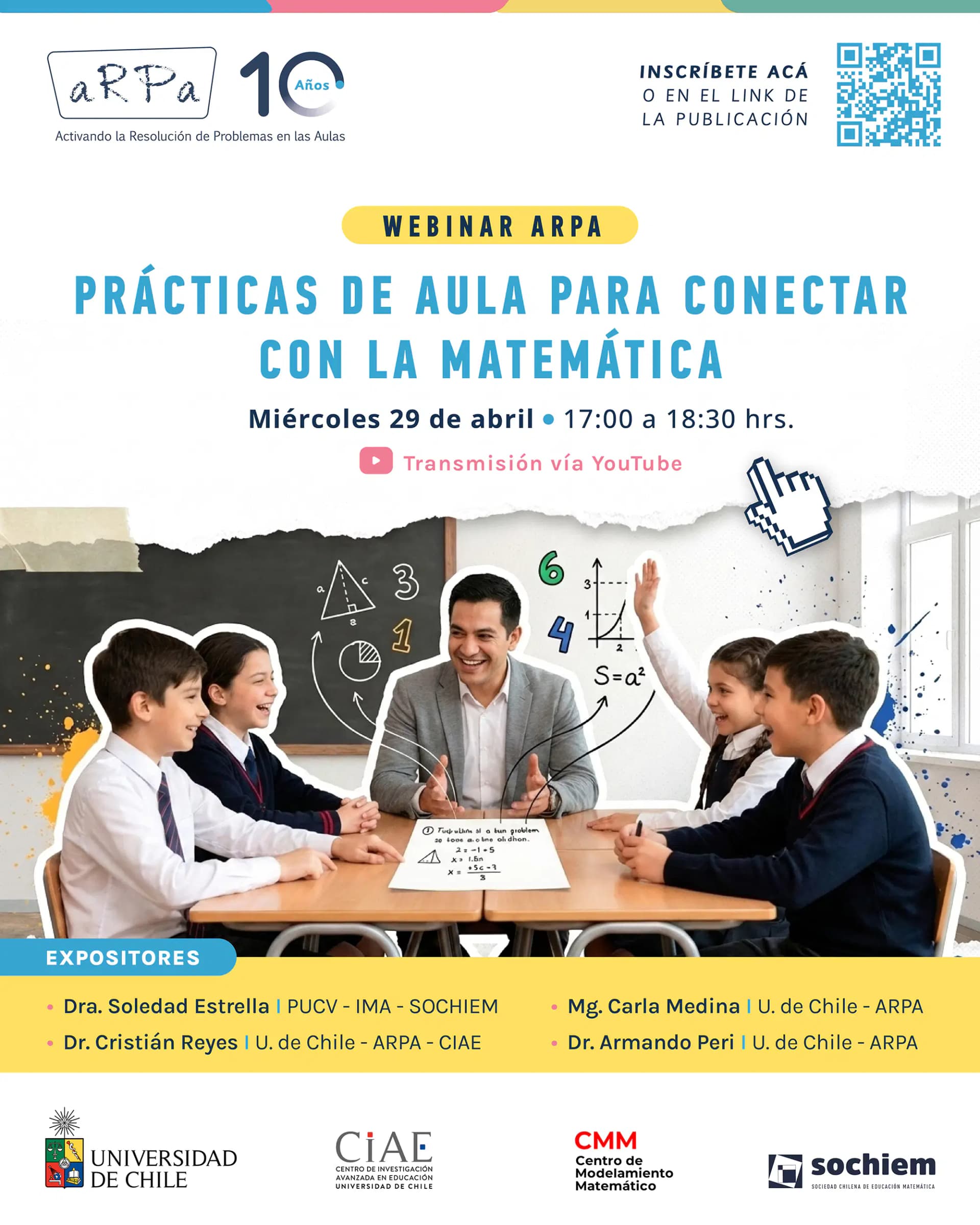 Webinar | Prácticas de aula para conectar con la matemática